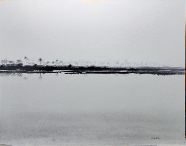 Foggy Distant Gray by Jill Seiler