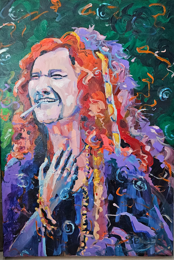 Purple Girl by Jill Seiler