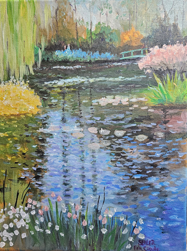 Need. Monet garden by Jill Seiler