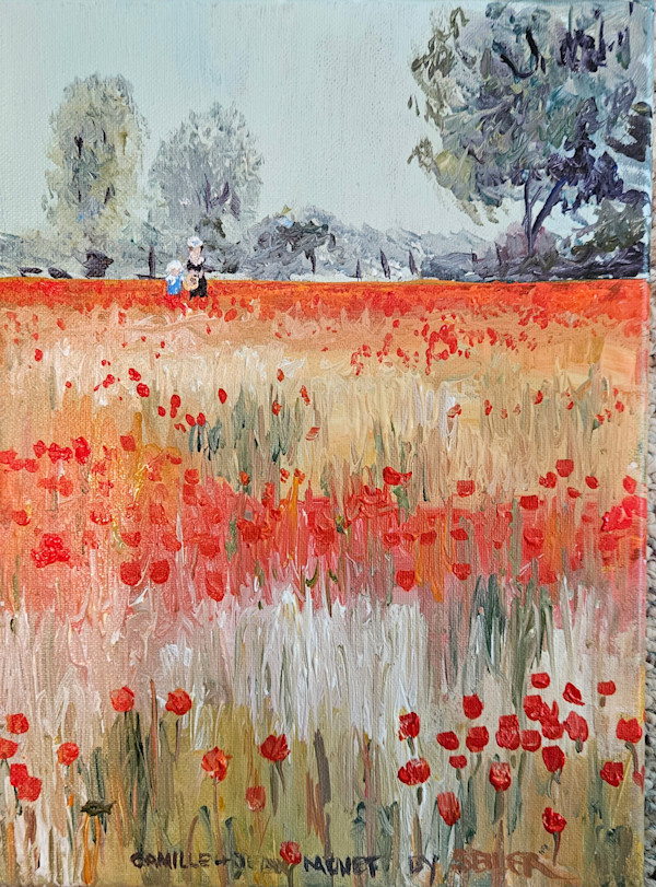 Monet Camille and Jean by Jill Seiler
