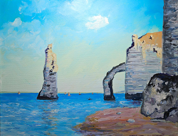 Monet French Coast by Jill Seiler