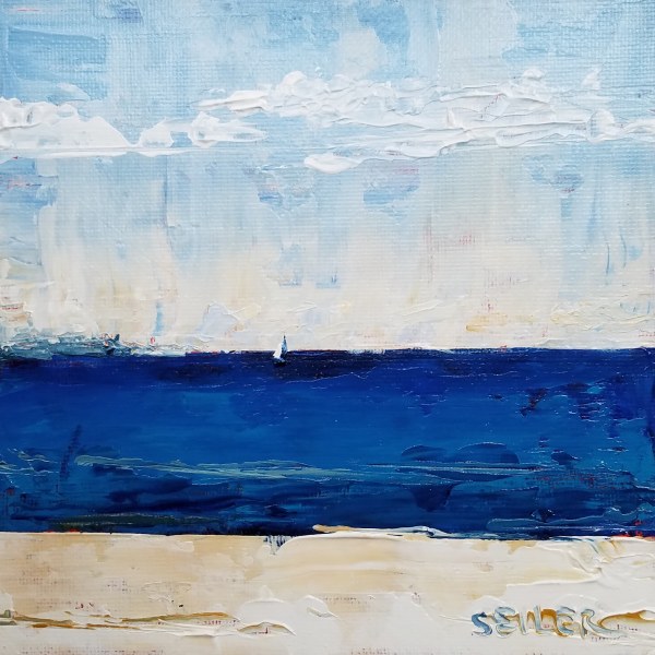 I Love the Beach #4 by Jill Seiler