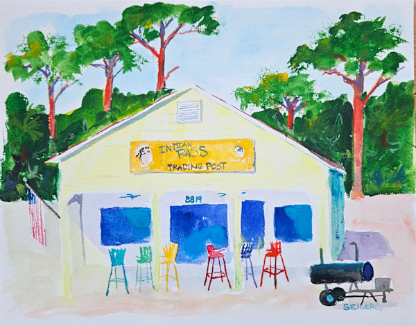 The Old Indian Pass Trading Post by Jill Seiler