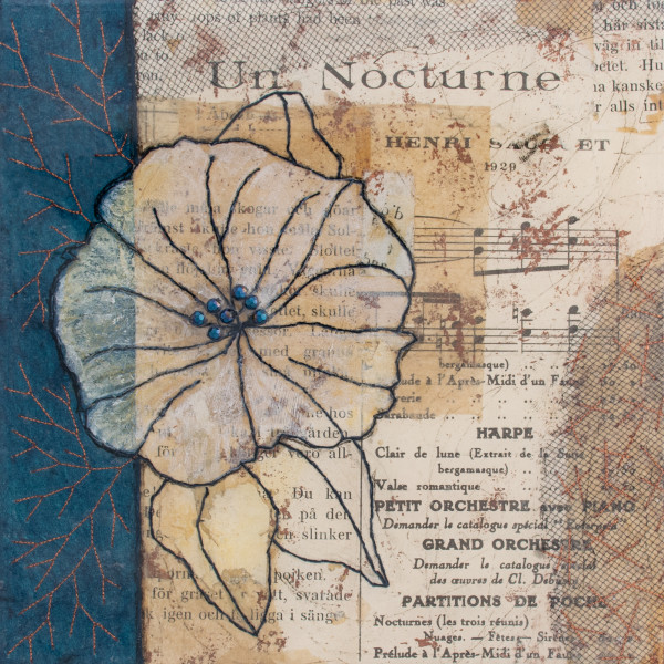 Moonflower Nocturne No. 1 by Heather Elliott