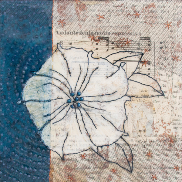 Moonflower Nocturne No. 5 by Heather Elliott