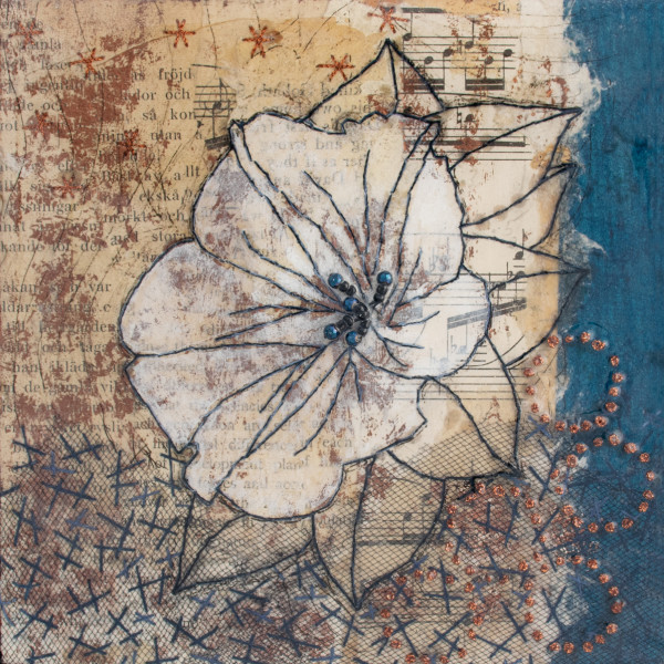 Moonflower Nocturne No. 8 by Heather Elliott