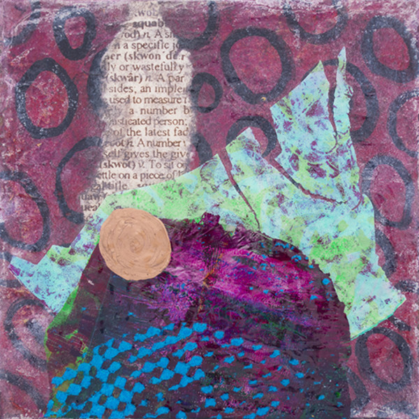 Collage, Magenta by Heather Elliott