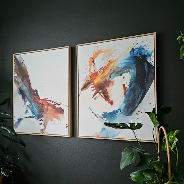 Dragon - Canvas Print by Lotta Sirén