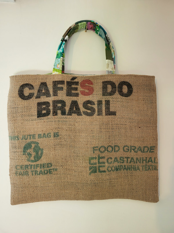 "Cafe Do Brasil" shopper by Alison Carrie