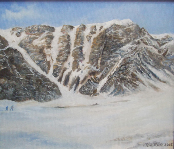 Coire Aedair, Creag Meagaidh by Robert Lawrie Reid