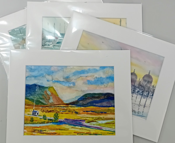 Unframed Original Watercolours by Sandy McCurdy