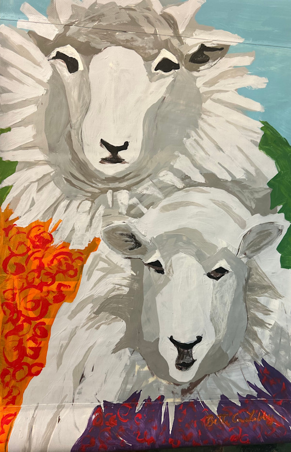 Bridge Sheep Gothic by Bette Ann Libby