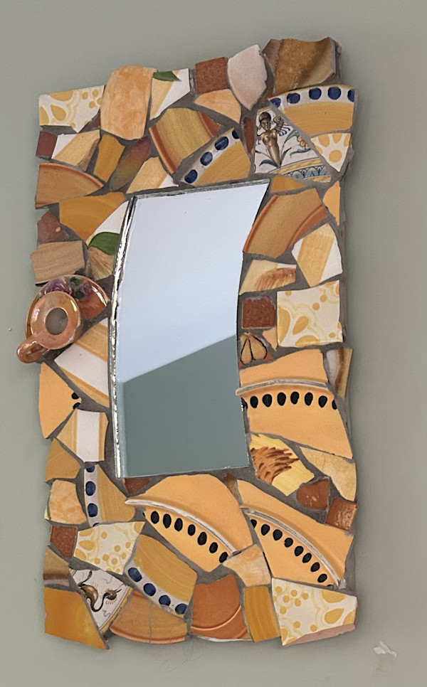 Wabi Sabi mirror by Bette Ann Libby