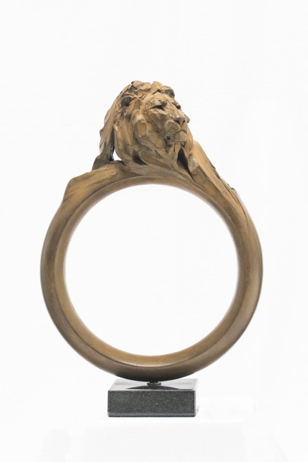 Ring Lion head by Erwin Peeters