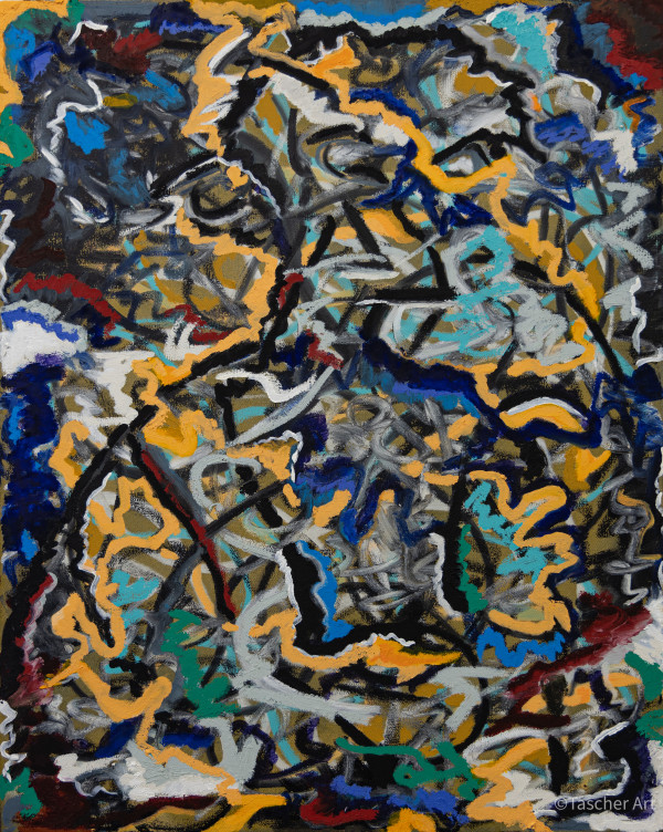 Crazy Monk...ey by Tascher Art Studio