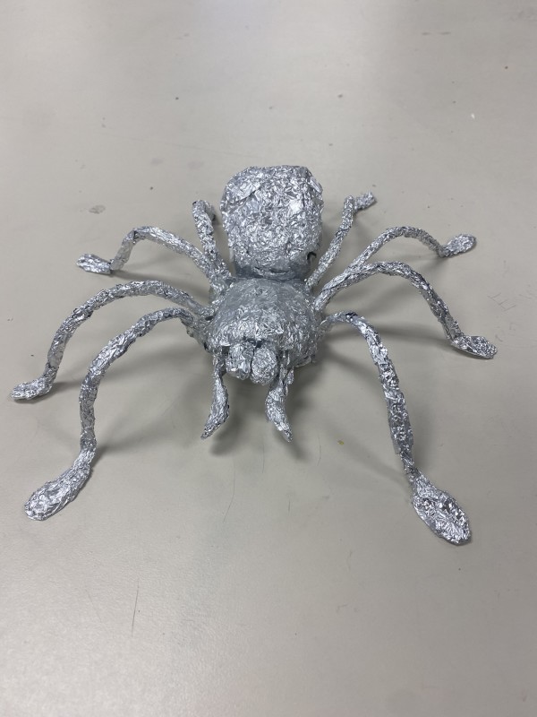 Aluminium Foil Spider by Art II