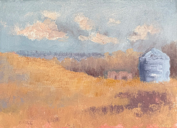 Stormy Morning Plein Air by Beth Cole