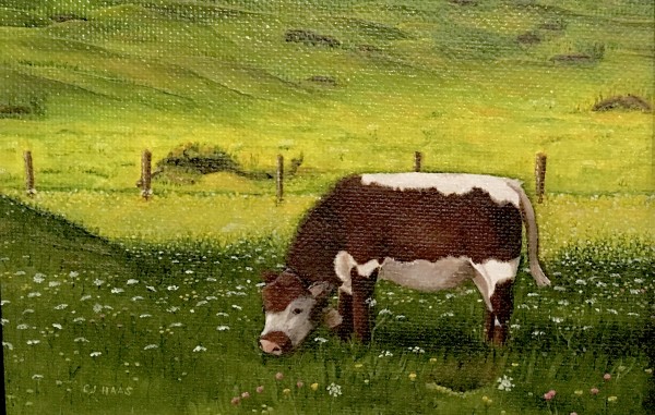 Bavarian Cow by Carolyn J. Haas