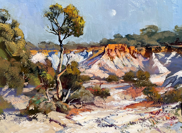 Breakaway Moonrise by Leon Holmes