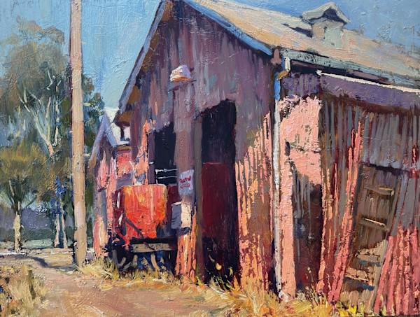 Railyard Remnants by Leon Holmes