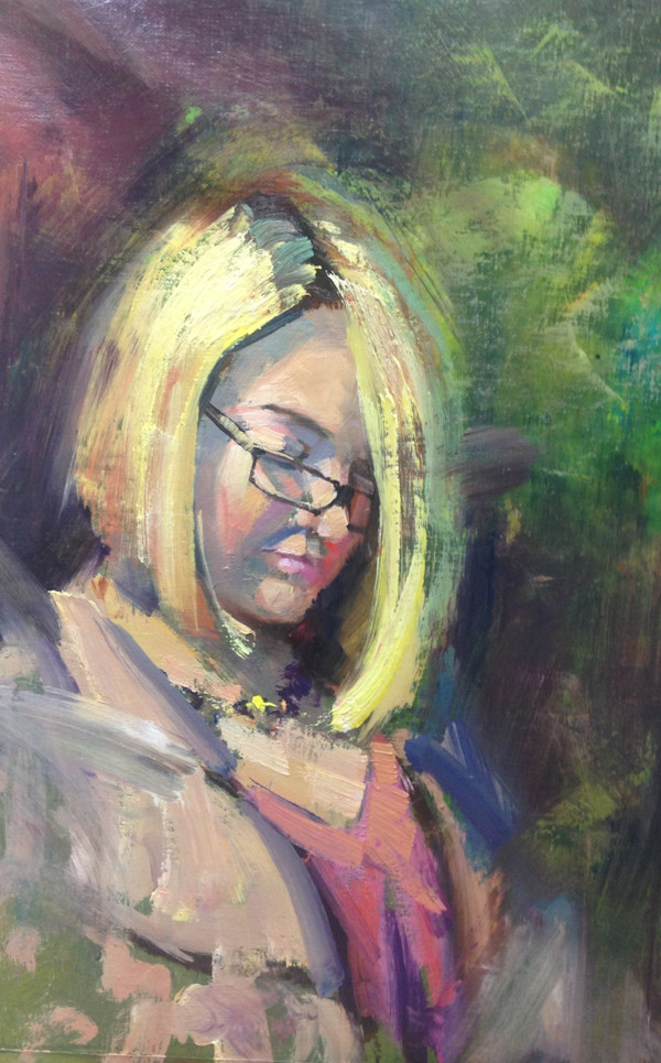 Young Lady Reading