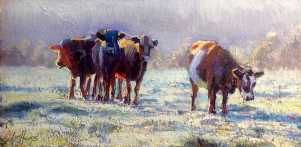 Misty Morning by Leon Holmes