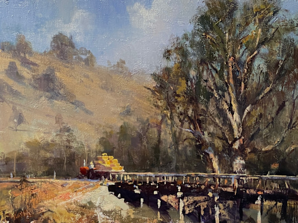 Quindanning Bridge by Leon Holmes