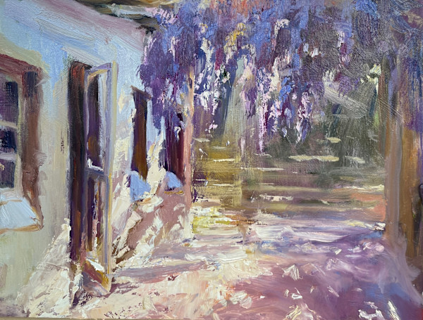 Wisteria Walk by Leon Holmes