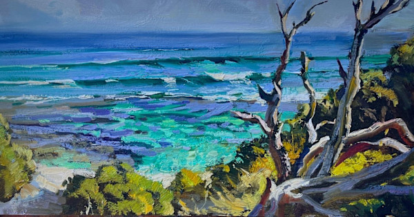 Yallingup Lagoon by Leon Holmes