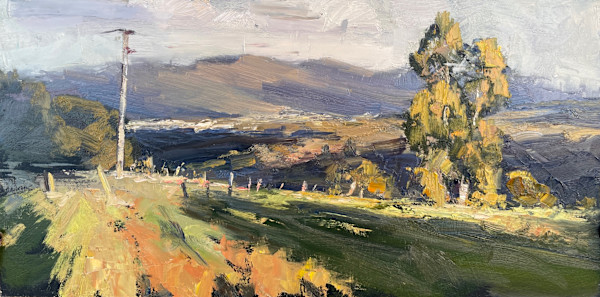 Dandenong Sketch by Leon Holmes