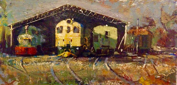 Dwellingup Train Yard