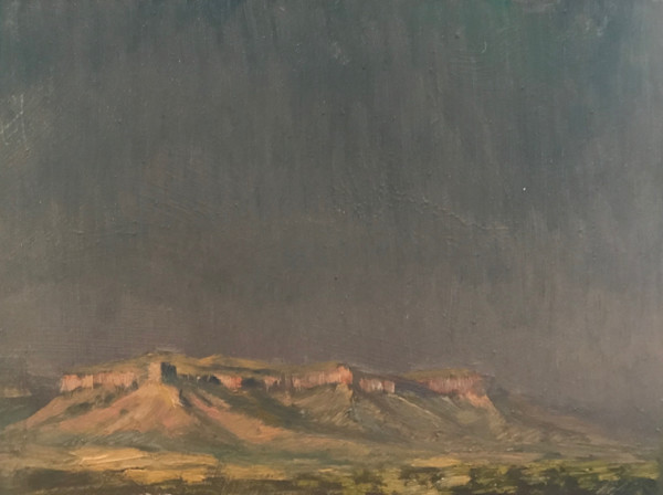 Smoke Hazed Cockburn Range Study 1