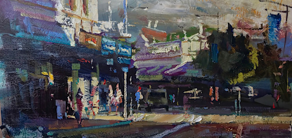 Afternoon Activity On Market Street