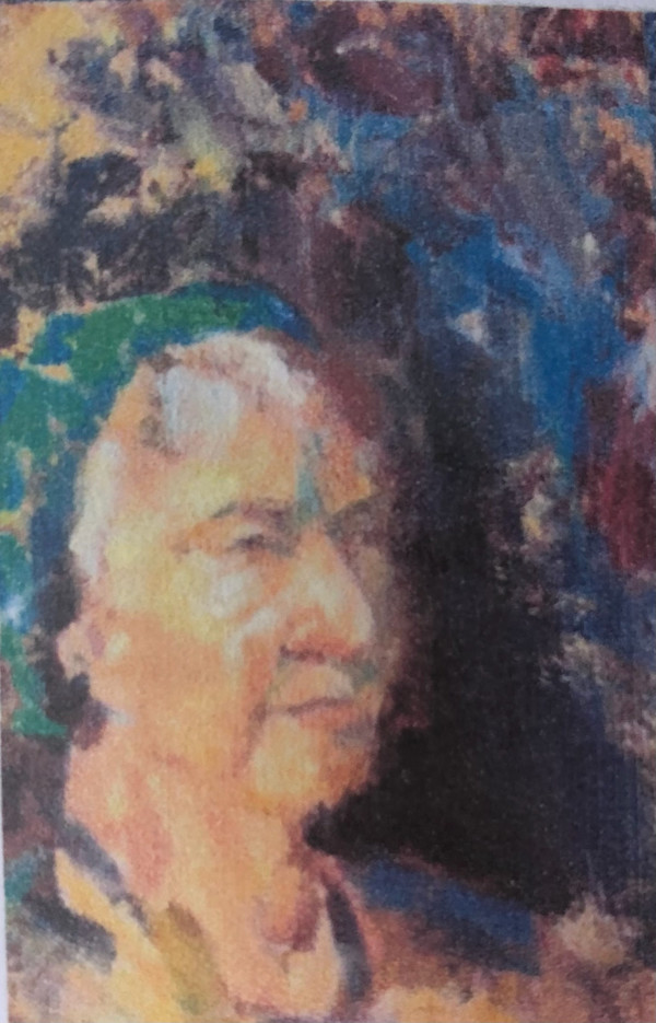 Lady With Green Hat Study