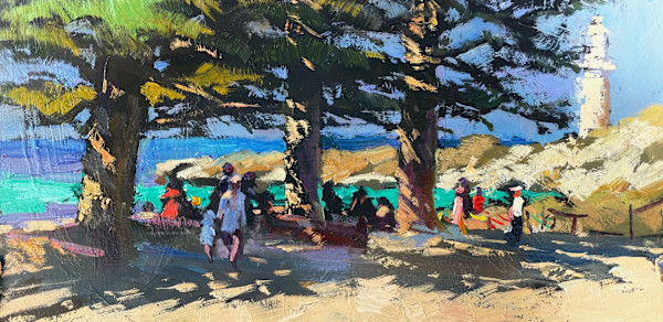 Basin Pines by Leon Holmes