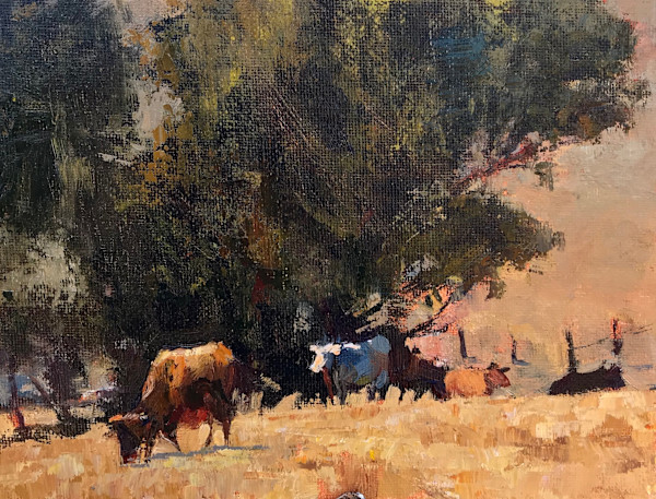 Braving The Heat -Study by Leon Holmes