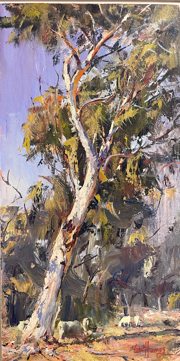 Under A Gumtree by Leon Holmes