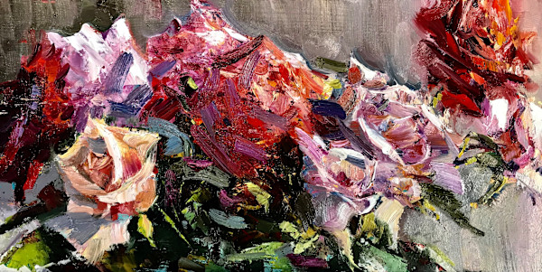 Rose Sketch 1 by Leon Holmes