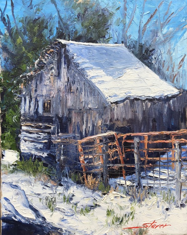 Winter Melting by Sharon Rusch Shaver