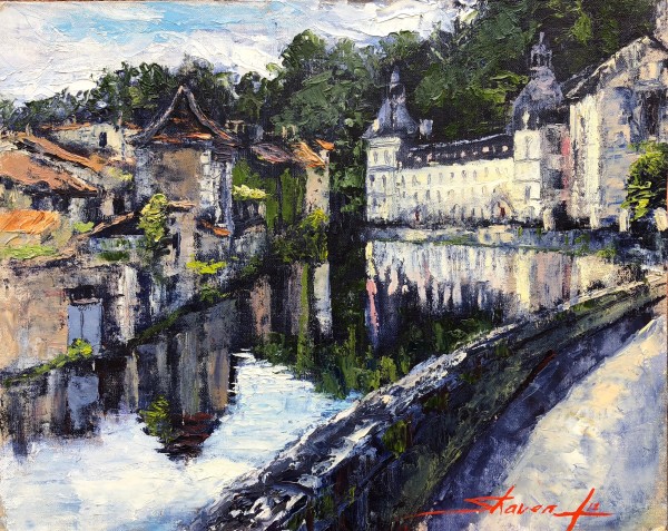 Brantome, France by Sharon Rusch Shaver, Image 1.