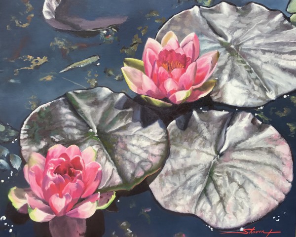 Water Lillies by Sharon Rusch Shaver