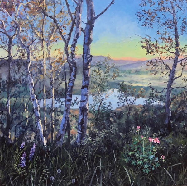 White Birch by Sharon Rusch Shaver