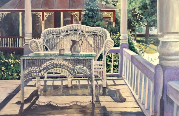 Maggies Porch by Sharon Rusch Shaver