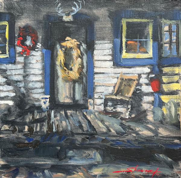 Plein Summer Porch by Sharon Rusch Shaver