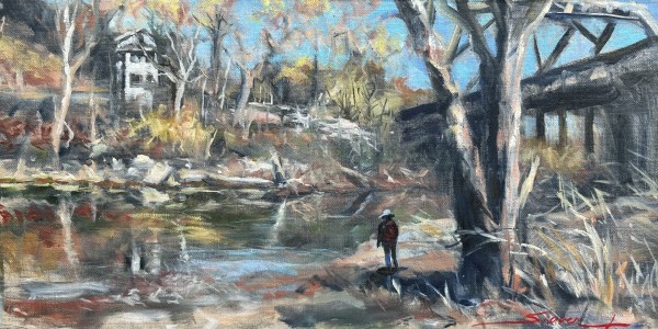 Plein Stones River by Sharon Rusch Shaver
