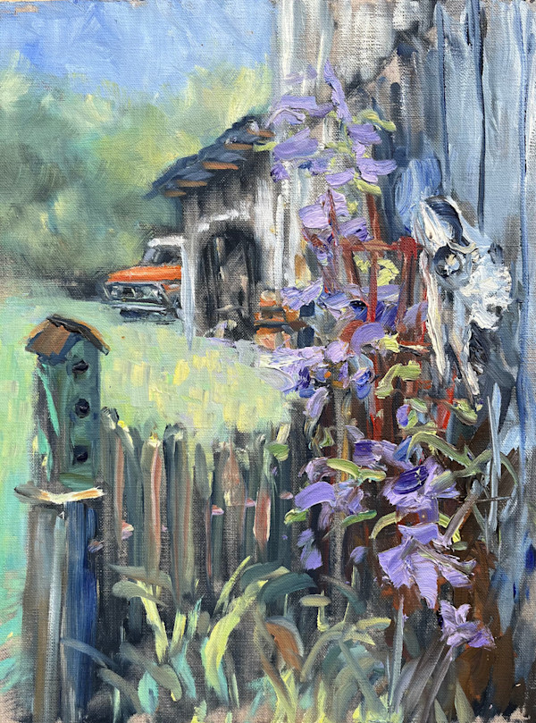 Plein Spring Play by Sharon Rusch Shaver, Image 1.