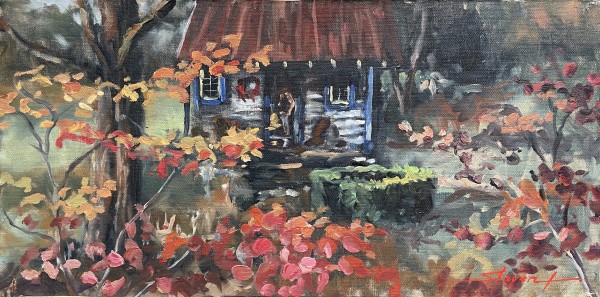 Plein Koosa in Fall by Sharon Rusch Shaver