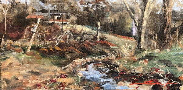 Winter Valley II by Sharon Rusch Shaver