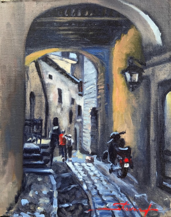 The Alley by Sharon Rusch Shaver