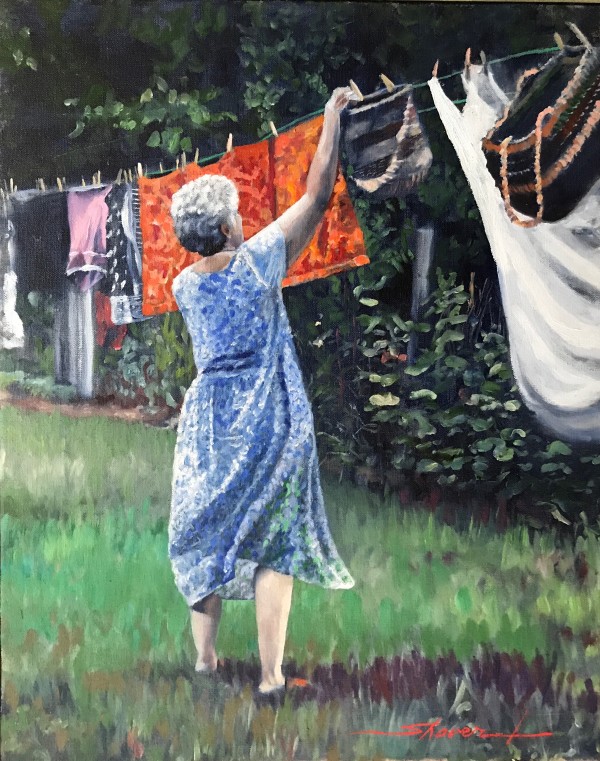 Laundry Day by Sharon Rusch Shaver